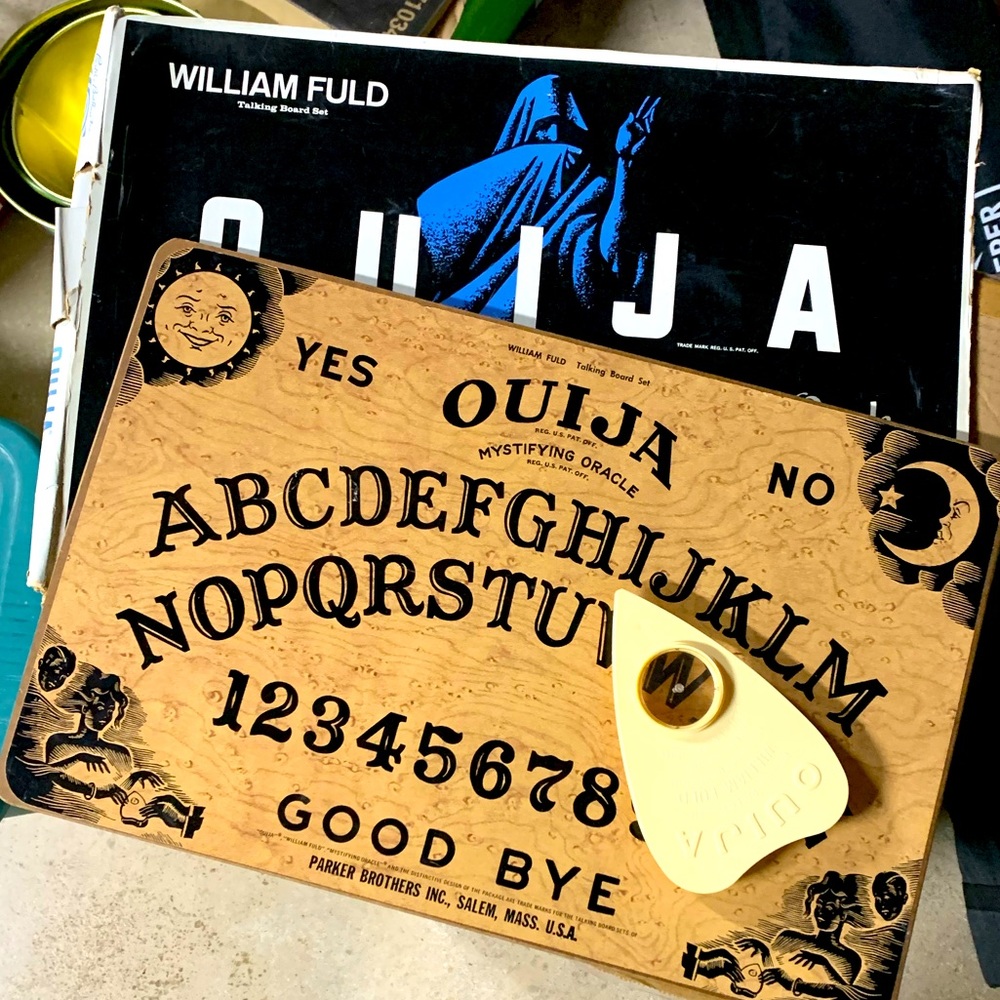 Insane Vintage 1970s Parker Brothers Ouija Board